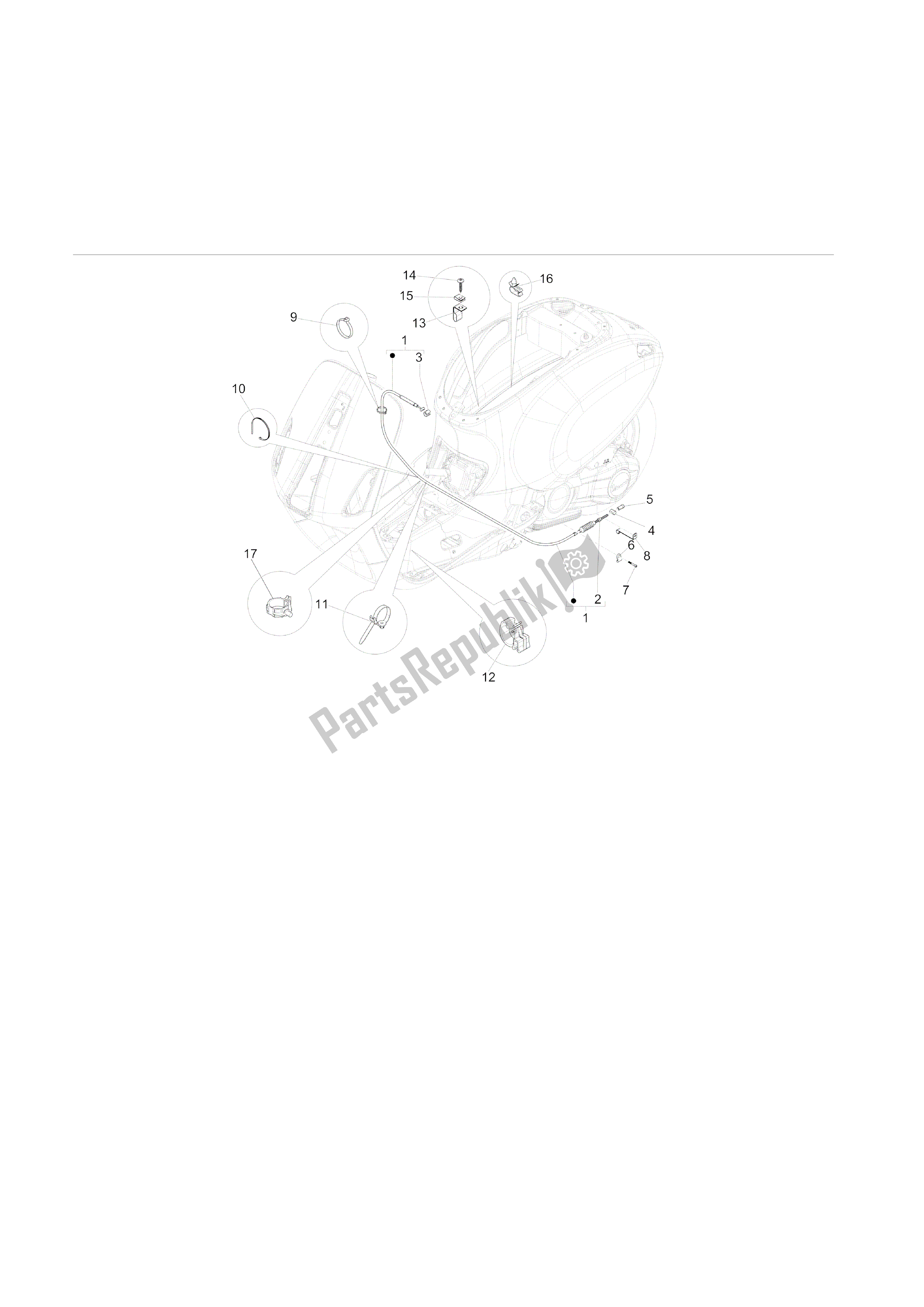 Toutes les pièces pour le Transmisiónes du Vespa Sprint 50 2014