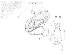 Crankcase cover - Crankcase cooling