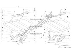 Rear luggage rack