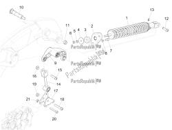 Rear suspension - Shock absorber/s