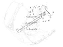 Front glove-box - Knee-guard panel