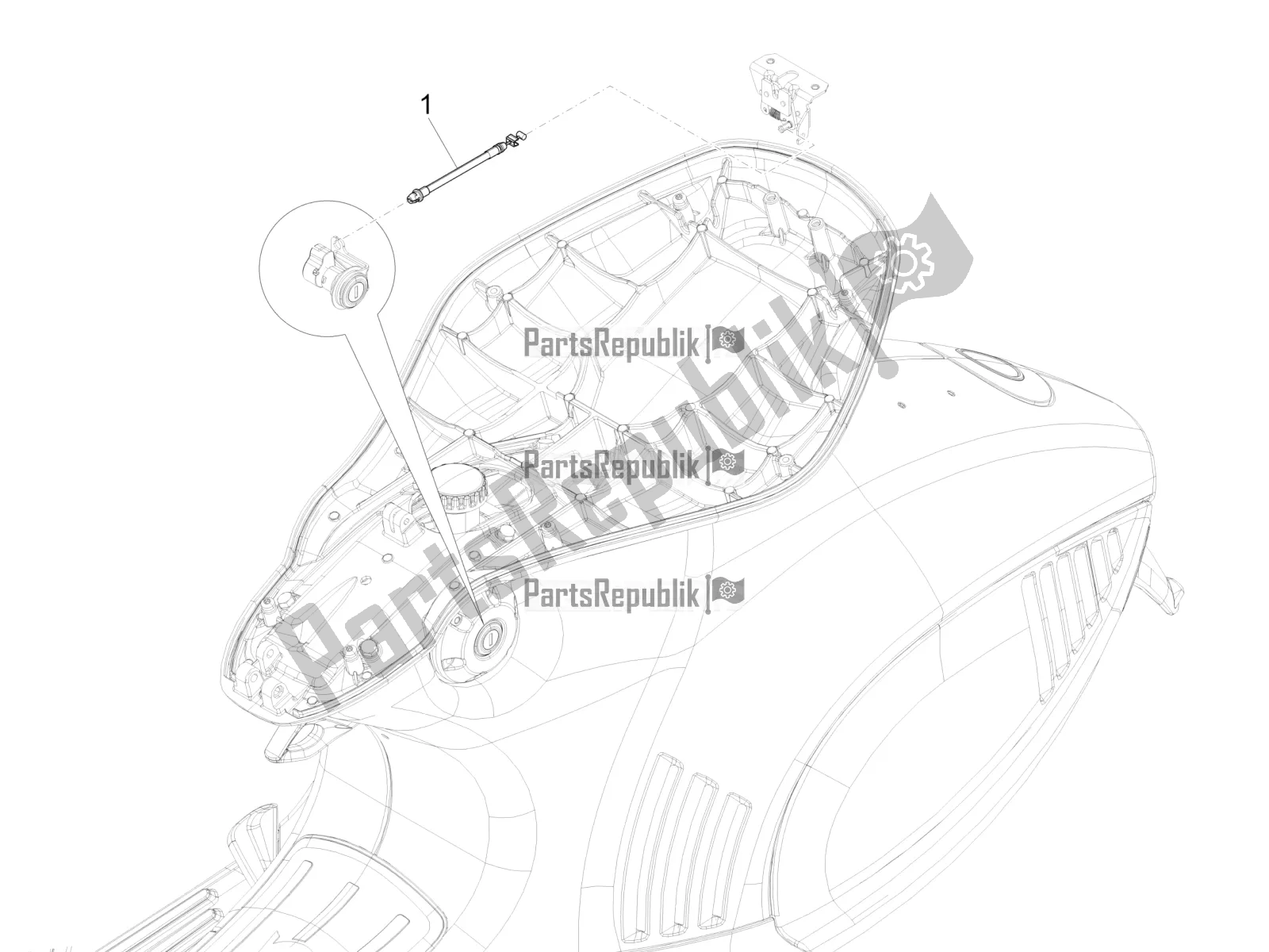 Toutes les pièces pour le Transmissions du Vespa 946 125 4T 3V ABS 2017