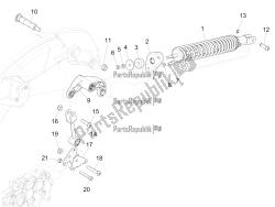 Rear suspension - Shock absorber/s