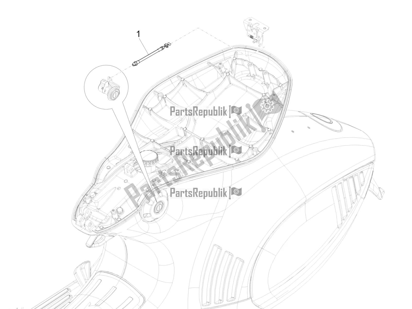 All parts for the Transmissions of the Vespa 946 150 4T 3V ABS 2018