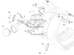 Front headlamps - Turn signal lamps