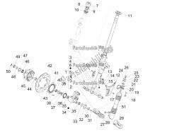 forcella / tubo sterzo - unità cuscinetto sterzo