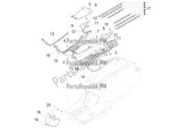 Central cover - Footrests