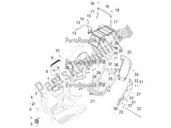 interruttori del telecomando - batteria - avvisatore acustico