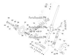 Fork/steering tube - Steering bearing unit