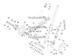 forcella / tubo sterzo - unità cuscinetto sterzo