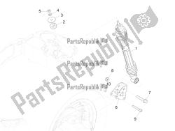 sospensione posteriore - ammortizzatore / i