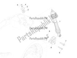 sospensione posteriore - ammortizzatore / i