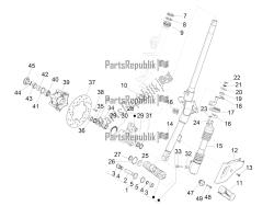 Fork/steering tube - Steering bearing unit