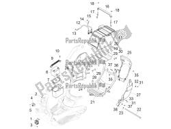 interruttori del telecomando - batteria - avvisatore acustico