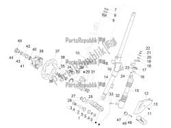 forcella / tubo sterzo - unità cuscinetto sterzo