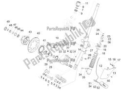 forcella / tubo sterzo - unità cuscinetto sterzo