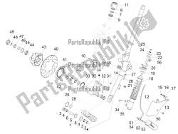 forcella / tubo sterzo - unità cuscinetto sterzo