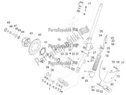 Fork/steering tube - Steering bearing unit