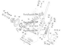 forcella / tubo sterzo - unità cuscinetto sterzo