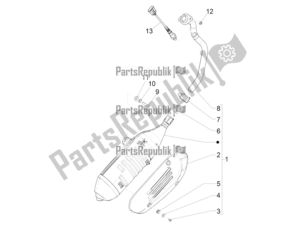 Wszystkie części do T? Umik Vespa GTS 125 Super ABS 2020