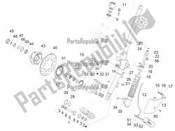 Fork/steering tube - Steering bearing unit