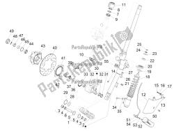 Fork/steering tube - Steering bearing unit