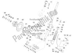 Fork/steering tube - Steering bearing unit