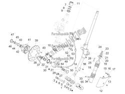 Fork/steering tube - Steering bearing unit