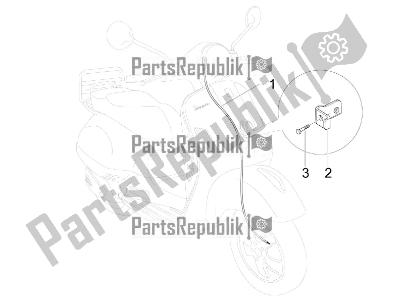 Tutte le parti per il Trasmissioni del Vespa GTS 150 Super 3V IE 2017