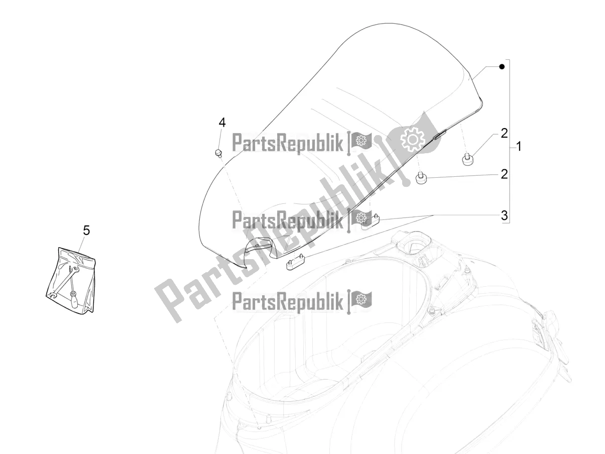 Toutes les pièces pour le Selle / Sièges du Vespa GTS 150 Super 3V IE ABS 2018