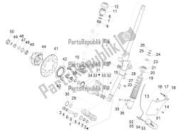 forcella / tubo sterzo - unità cuscinetto sterzo