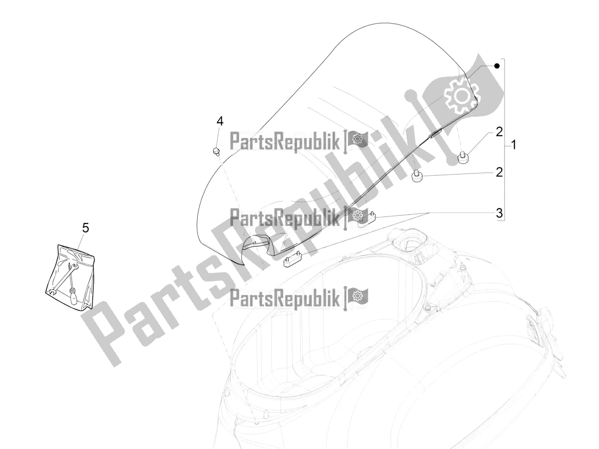 Todas las partes para Silla De Montar / Asientos de Vespa GTS 150 Super-Super Sport ABS Apac 2018