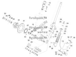 forcella / tubo sterzo - unità cuscinetto sterzo