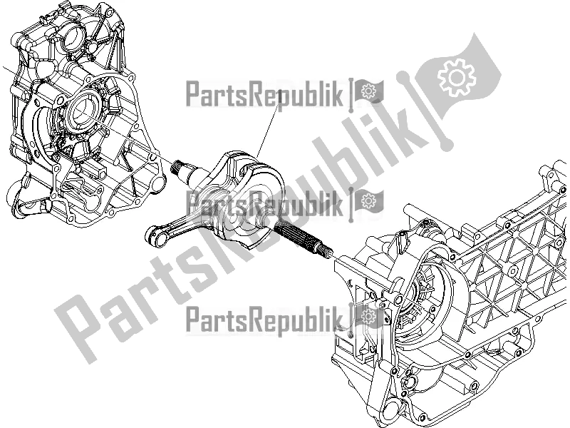 Todas las partes para Cigüeñal de Vespa GTS 250 4V IE 2016