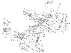 Fork/steering tube - Steering bearing unit