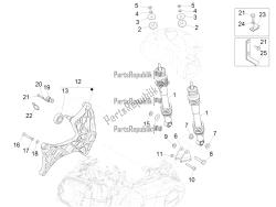 sospensione posteriore - ammortizzatore / i