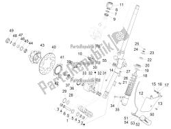 Fork/steering tube - Steering bearing unit