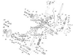 Fork/steering tube - Steering bearing unit