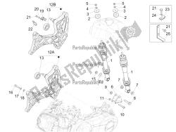 Rear suspension - Shock absorber/s