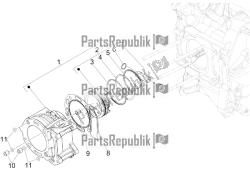 Cylinder-piston-wrist pin unit