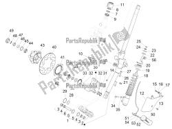 forcella / tubo sterzo - unità cuscinetto sterzo