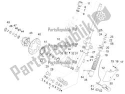 forcella / tubo sterzo - unità cuscinetto sterzo