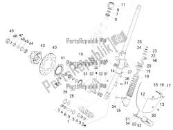 forcella / tubo sterzo - unità cuscinetto sterzo