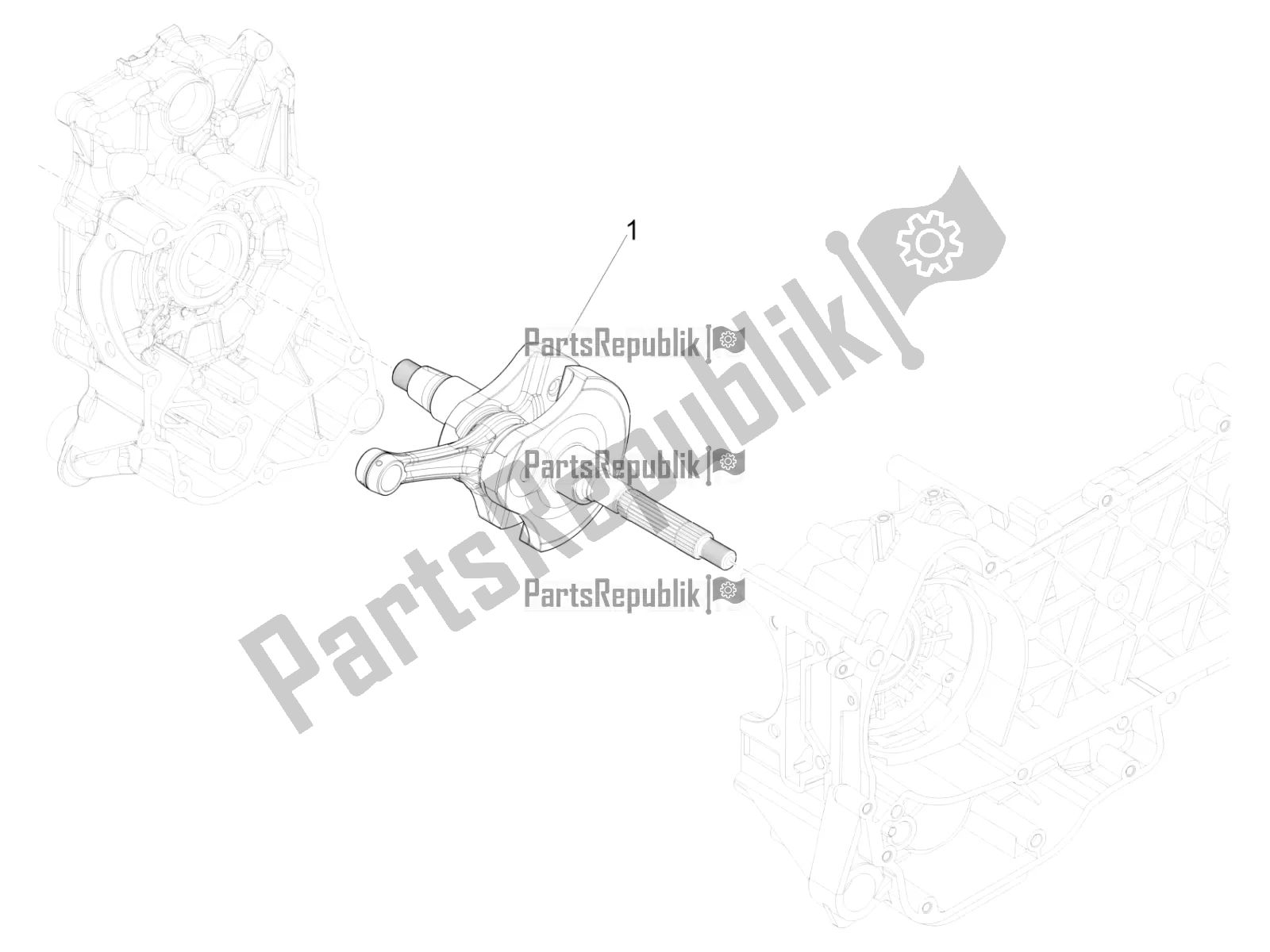 Wszystkie części do Wa? Korbowy Vespa GTS 300 HPE ABS E4 2020