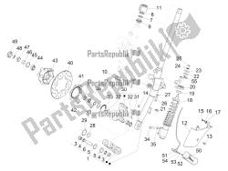 Fork/steering tube - Steering bearing unit