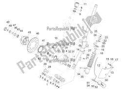 Fork/steering tube - Steering bearing unit