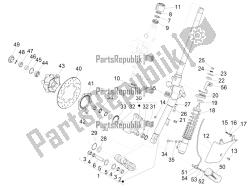 Fork/steering tube - Steering bearing unit