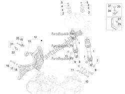 sospensione posteriore - ammortizzatore / i