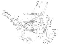 forcella / tubo sterzo - unità cuscinetto sterzo