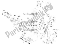 Fork/steering tube - Steering bearing unit